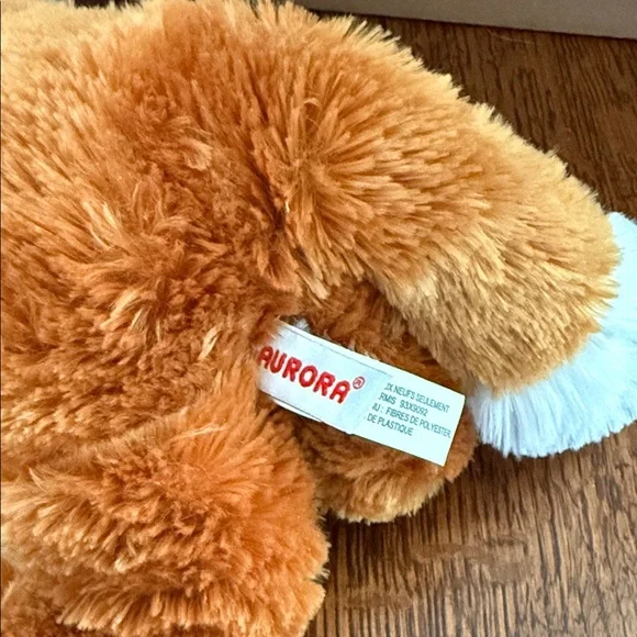 Plush Fox Toy - Brown and White - Picture 2 of 4